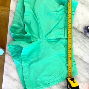 Green JCrew Chino shorts size 6